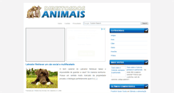 Desktop Screenshot of direitosdosanimais.com